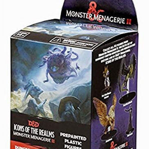 WizKids D&D Icons of the Realms: Monster Menagerie II Action Figure Set, 8 Pieces