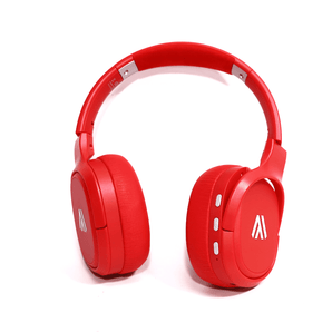 Altigo Wireless Bluetooth Headphones (Over Ear | Active Noise Cancelling) - Red