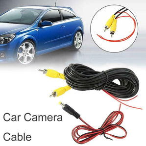 Car Video RCA Extension Cable for Rear View Backup Camera & Detection Wire