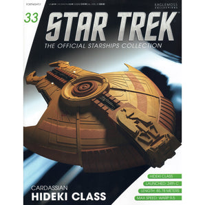 Star Trek Hideki Class with Collectible Magazine #33 by Eaglemoss