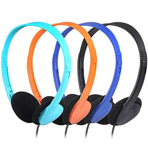 CN-Outlet Classroom Headphones for Kids in Bulk Multi Colored 20 Pack, (20Pack)