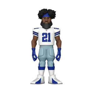 Gold 5" NFL: Cowboys - Ezekiel Elliott (Home Uniform) with Chase