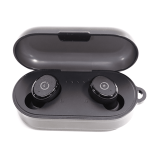TOZO T10 True Wireless Earbuds in-Ear Bluetooth Headphones Stereo Calls Touch Control IPX8 Waterproof Bluetooth5.3 - Black (Charging Case Included)