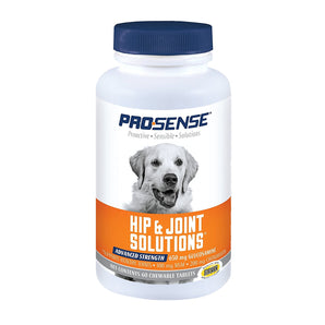 Pro-Sense Hip and Joint Solutions Advanced Strength Glucosamine for Dogs, 60 Tablets