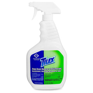 Tilex Soap Scum Remover and Disinfectant, 32oz Smart Tube Spray