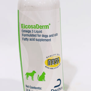 Dechra EicosaDerm Omega 3 Liquid for Dogs & Cats 32oz - Nutritional Fatty Acid Supplement 1810056