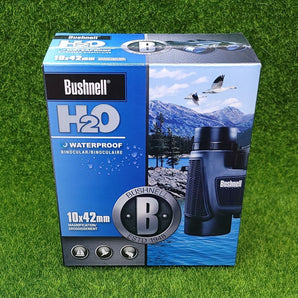 Bushnell H2O Waterproof Binocular 10X42 BAK-4-Black