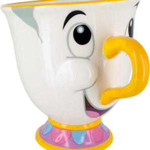 Disney Beauty and the Beast Chip Mug Tea Cup Ceramic Officially Licensed