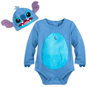 Disney Store Lilo & Stitch Baby Bodysuit Costume with Hat Size 12 18 Months