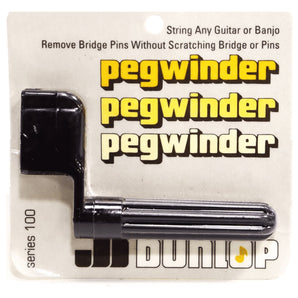 Dunlop Guitar Stringwinder String Winder Black 100SI