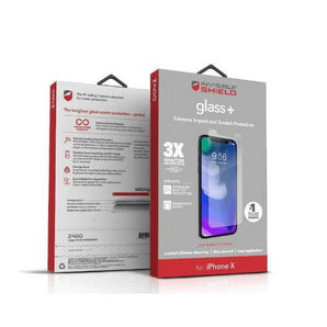 InvisibleShield Glass+ Screen Protector for Apple iPhone X