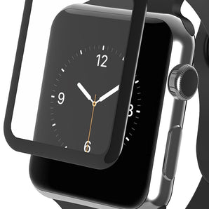 InvisibleShield Luxe Screen Protector for Apple Watch Series 2 (42mm) - Black