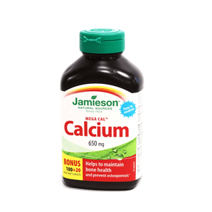 Jamieson Mega Calcium 650mg Bonus 120 Count