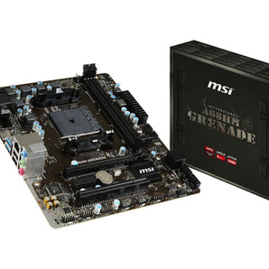 MSI A68HM GRENADE - Motherboard - micro ATX - Socket FM2 / FM2+ - AMD A68H Chipset - USB 3.0 - Gigabit LAN - onboard graphics (CPU required) - HD Audio (8-channel)