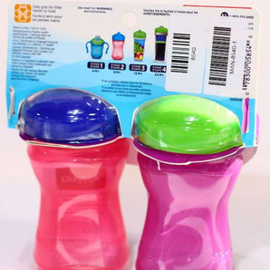 Playtex Baby Sipsters Stage 2 Spout Sippy Cup 9oz Assorted Colors, 2-Pack