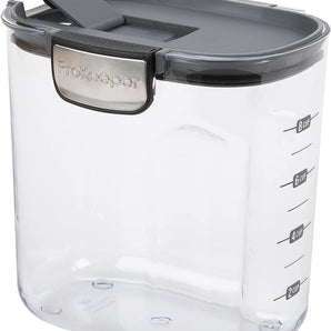 Progressive Sugar ProKeeper+ Food Storage Container, 8 Cups, Grey