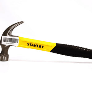 Stanley STHT51512 16 Oz Yellow/Black Curved Claw Fiberglass Nail Hammer