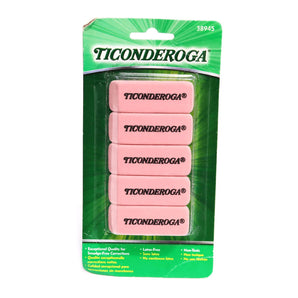Ticonderoga Pink Erasers