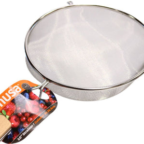 10 IMUSA Stainless Steel Strainer with Wood Handle