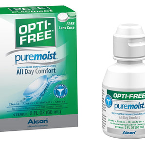 OPTI-FREE Puremoist Multipurpose Contact Lens Disinfecting Liquid Solution, 2 fl. oz.