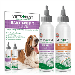 Vet's Best Dog Ear Cleaner Kit