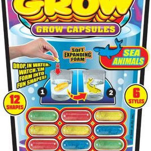 Magic Grow Assorted Capsules, Soft Expanding Foam - 1 Ea