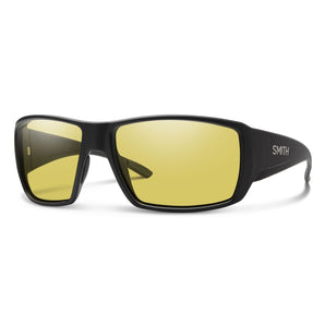 Smith Optics Guides Choice Sunglasses, Matte Black Frame, Polarized Low Light Ye