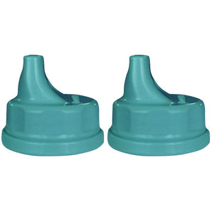Lifefactory Sippy Caps for Baby Bottles - 2pk - Kale