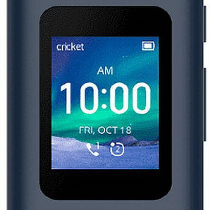 Cricket Wireless Cricket Debut FLIP 4GB Navy Blue Prepaid Phone