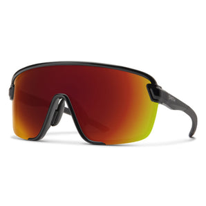 Smith Bobcat Sunglasses, Black Frame, ChromaPop Red Mirror Lens