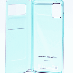 Samsung S View Wallet EF-EA516 - Flip cover for cell phone - white - for Galaxy A51
