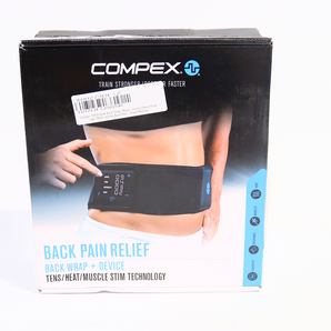 Compex - TENS/Heat Back Wrap - Black