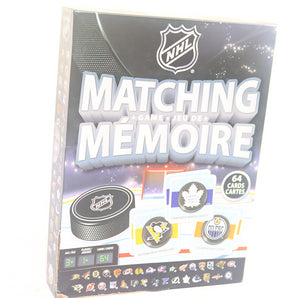 NHL Matching Card Game by Masterpiece Puzzles