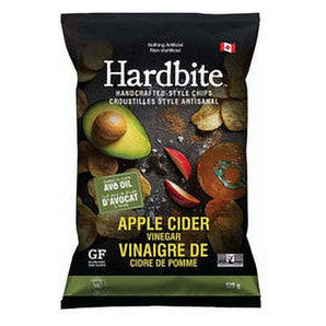 Hardbite Apple Cider Vinegar baked in Avocado Oil Chips, 128g/4.5 oz., {Imported from Canada}