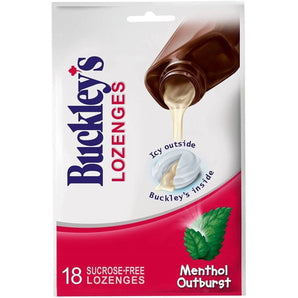 Buckley's Cough Lozenges - Menthol Outburst - 18 Count [Healthcare]
