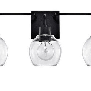 Capital Lighting 120031-426 Tanner 3 Light 25" Wide Bathroom Vanity Light - Black