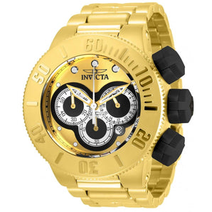 Invicta Men's 31541 Specialty Quartz Multifunction Black, White, Gold Dial Watch