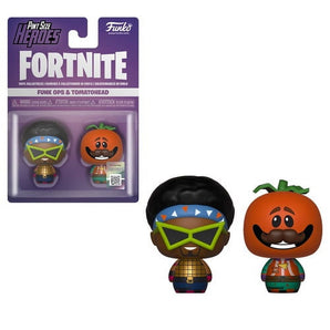 FunKo Pint Size Heroes Fortnite, Funk Ops & Tomatohead