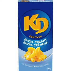 KD KRAFT DINNER Extra Creamy Mac & Cheese 200g/7.1 oz.,- {Canadian}