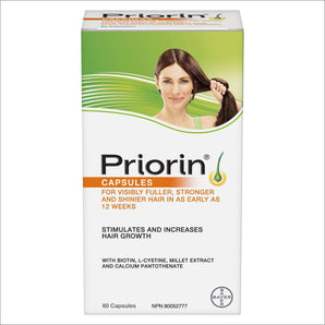 Priorin Hair Growth Vitamins With Biotin (60 Count)