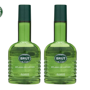 Brut Splash On Lotion Authentic Fragrance 200 ml (Pack of 2)