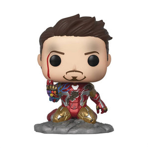 Funko Pop! Avengers Endgame: I Am Iron Man Glow-in-The-Dark Vinyl Figure, Multicolored