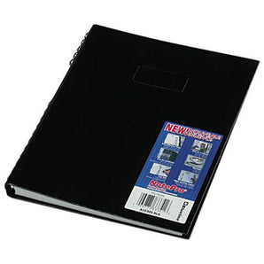 Blueline A10300BLK Note Pro Business Notebook, College Rule, Letter, White, 300 Sheets/Pad