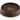 Shepherd Hardware Rubber Caster Cups Brown Round 4 pk