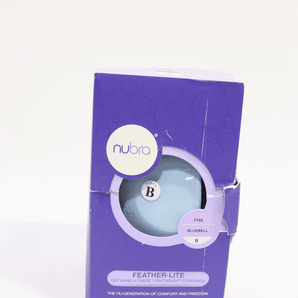 NuBra Women's Feather Lite Bra (Bluebell, B)