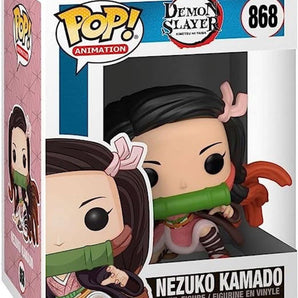 MINT Demon Slayer Nezuko Kamado Funko Pop! Vinyl Figure #868 & Protector