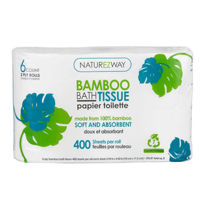 NATUREZWAY Bamboo 2PLY Toilet Paper Compostable Packaging