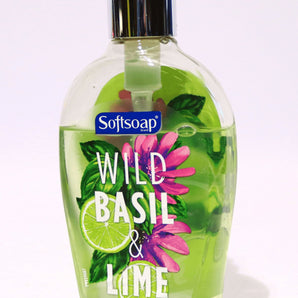 Softsoap Liquid Hand Soap, All Skin Type, Wild Basil & Lime, 13 fl oz