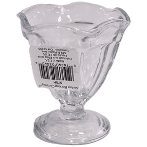 Anchor Hocking 77912 Footed Sherbet/Dessert Dish, Glass, 4.5-Ounce