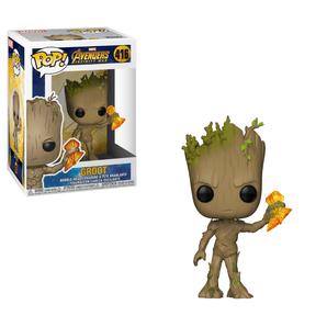 Funko POP Marvel: Infinity War S2- Groot w/ Stormbreaker